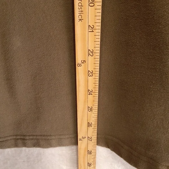 Cabelas Mens Long Sleeve Polo Sweater Sz.Large-Reg/Green/Pullover-Fleece/Collar - Picture 11 of 12